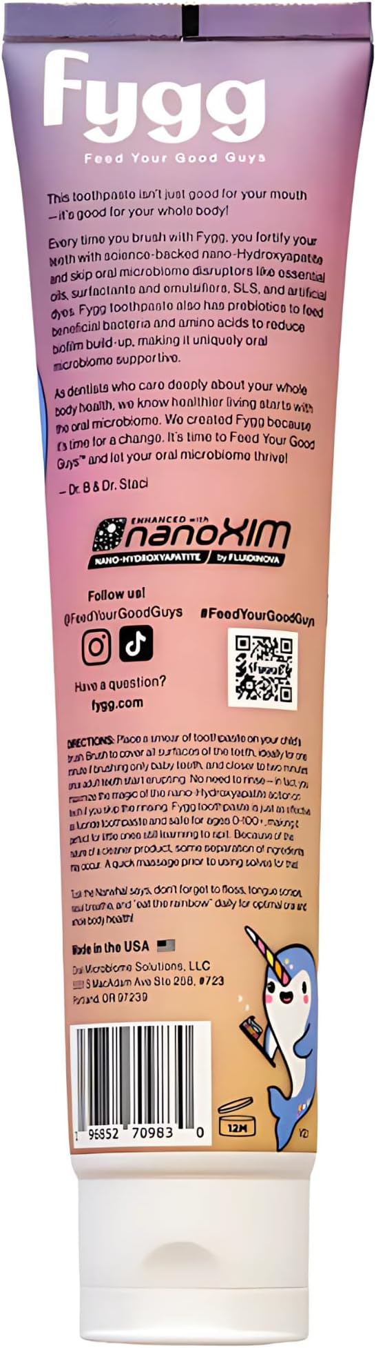 Nano Hydroxyapatite Toothpaste (Vanillia Vibes) | Vanilla Kids Tooth Paste with Prebiotics (4 Oz) | Natural & Fluoride-Free | Proprietary Enamel Remineralizing & Repair | Dentist Formulated-Ruum Studio Home