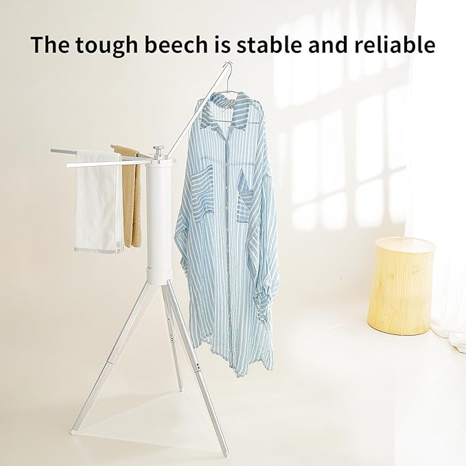 JOOM Clothes Drying Rack Portable Foldable - Drying Rack Clothing Space Saving,Collapsible Drying Rack for Laundry,Travel,Indoor,Outdoor. Folding Clothing Rack Home and Travel (Small Silver)-Ruum Studio Home