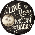 Spoontiques - Garden Décor - Moon & Back Stepping Stone - Decorative Stone for Garden-Ruum Studio Home