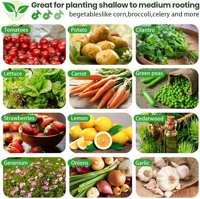 FRIZIONE 2pcs Tall Galvanized Raised Garden Bed Outdoor,Steel Garden Bed for Vegetables,Above Ground Garden Box for Flower,Metal Raised Beds for Gardening-Ruum Studio Home