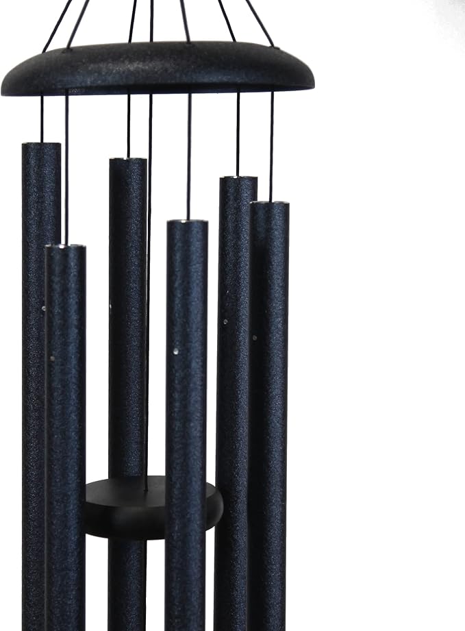 Corinthian Bells by Wind River – 30 inch Midnight Blue Wind Chime for Patio, Backyard, Garden, and Outdoor Decor (Aluminum Chime) Made in The USA-Ruum Studio Home