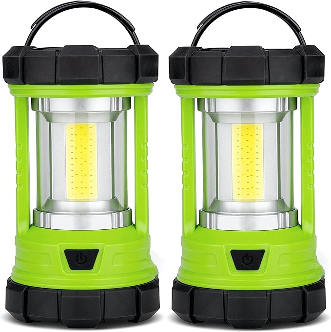 Rechargeable Camping Lantern, 3000LM 5 Light Modes Camping Light 4400 Capacity Phone Charger LED Impact-Resistant Flashlight Lantern Portable Waterproof Hurricane Lanterns for Emergency-Ruum Studio Home