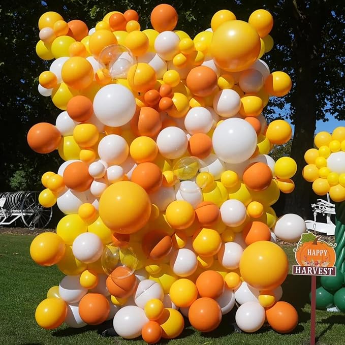 130pcs Burnt Orange Balloons Different Sizes 18" 12" 10" 5" Retro Orange Latex Balloon Garland Arch Kit for Birthday Baby Shower Graduation Wedding Anniversary Party Decorations-Ruum Studio Home