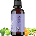 Unwind Aromatherapy Essential Oil Blend - Calming Essential Oils for Diffusers for Home Travel and Baths with Invigorating Pure Bergamot Patchouli and Citrus Essential Oils for Stress Support-Ruum Studio Home