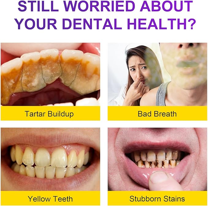 Teeth Whitening Powder - Teeth Whitening - Removes Stains - No Sensitivity - Toothpaste Power - Breath Freshener - for Coffee, Tea and Tobacco Stains 15g-Ruum Studio Home