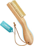 BFWood Laundry Stain Brush, Large Natural Soft Boar Bristles, Removes Tough Stains from Delicate Fabrics Like Knits, Cotton, and Linens, Gentle on Fabrics, No Damage-Ruum Studio Home