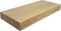 joelsantiques 24 Inch Wooden Floating Shelves for Wall - 24x6x2 in - Made of Natural Wood - Short Heavy Duty Rustic Wall Shelves for Bedroom - Perfect for Bathroom, Kitchen - Natural-Ruum Studio Home