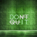 Don't Quit LED Neon Sign for Wall Decor, DO IT Neon Lights Party Decorations, USB Powered Switch LED Lights Adjustable for Office, Gym, Man Cave, Gamer Room Decor-Ruum Studio Home