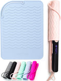ANGENIL Heat Resistant Silicone Mat for Hair Tools - Counter Mat Pad Cover for Curling Irons, Flat Irons, and Hair Straighteners (9" x 6.5")-Ruum Studio Home