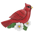 NAT & Jules Animal Character Shaped Dimensional Indoor Outdoor 11 inch Cast Resin Decorative Garden Stepping Stone, Patio, Walkway Sculpture Yard Art, Cardinal Red-Ruum Studio Home