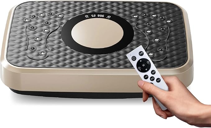 Vibration Plate Fitness Platform Whole Body Exercise Machine with 120 Speed Levels, Lymphatic Drainage, Fat Burning, and Weight Loss, Perfect for Women, Men, and Home Gym Exercise-Ruum Studio Home