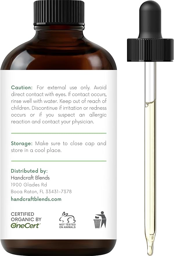 Handcraft Blends Organic Tea Tree Essential Oil – 1 Fl Oz – 100% Pure and Natural – Premium Grade Essential Oil for Diffuser and Aromatherapy-Ruum Studio Home