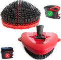 Spin Mop Scrub Brush Head Compatible with OCedar EasyWring 1 Tank System, Mop Scrubber Attachment, Upgraded Stiff Bristle Scrubbing Mop for Floor Cleaning-Ruum Studio Home