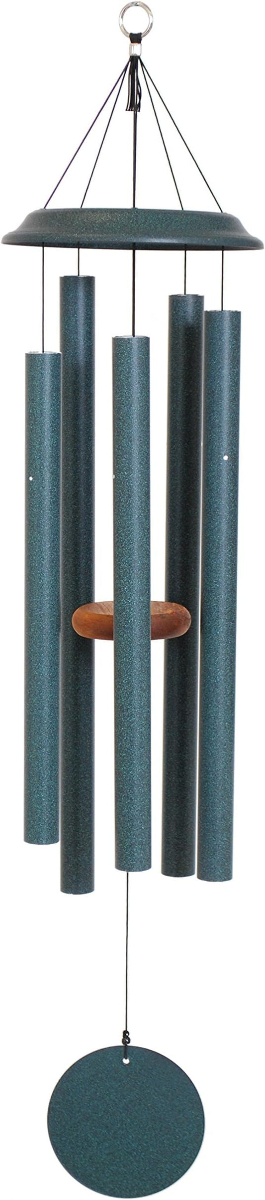 by Wind River - 42 inch Green Wind Chime for Patio, Backyard, Garden, and Outdoor décor (Aluminum Chime) Made in The USA-Ruum Studio Home