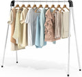 APEXCHASER Foldable Clothes Drying Rack, 55'' Collapsible Laundry Clothes Airer Width Heavy Duty Hanger for Sweaters Baby Clothes Towels Portable Indoor Outdoor for Home Travel-Ruum Studio Home