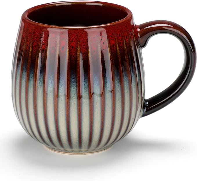 CosyCorner Ceramic Coffee Mug, 17 oz Large Coffee Cups for Home and Office, Ceramic Cup for Coffee & Tea（A）-Ruum Studio Home
