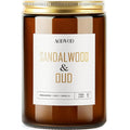 AOOVOO Sandalwood Oud Candle - Large Scented Candles 22oz, Soy Candles, Aromatherapy Candle, Soy Wax Candle-Ruum Studio Home