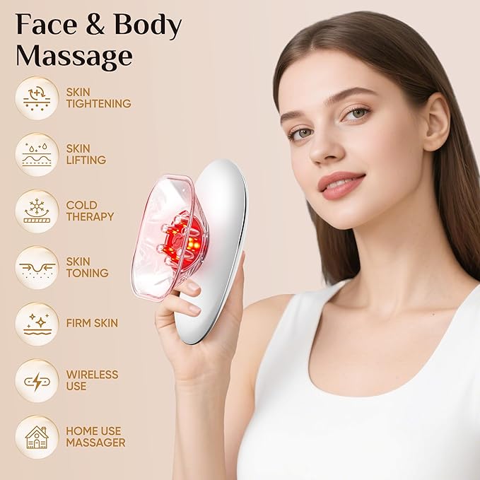 Body Smart Scraping - 3 in 1 Body Sculpting Machine - Best Cellulite Removal Machine- Body Sculptor，Suitable for Legs, Abdomen, Arms, Love Handles, Relieves Muscle Tension and Tightens Skin-Ruum Studio Home