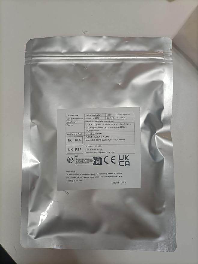 Teeth Whitening Accelerator Light, 32x Blue LED Light Mouth Tray Teeth Whitening Enhancer Light Trays Connected with iPhone/Android/USB for Home Use-Ruum Studio Home