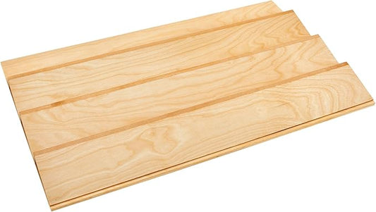 Rev-A-Shelf 3 Tiered Seasoning Organizer for Wooden Kitchen Drawers, Pull Out Spice Rack, 19.75 x 33.15 x 1.74 In, Maple, 4SDI-36-1-Ruum Studio Home