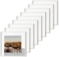 HAUS AND HUES White Square Frames Set of 9-16x16-Ruum Studio Home
