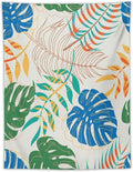 ICMOLYYENLO Tropical Green Plant Tapestry, Green Palm Leaves Natural Landscape Print Wall Tapestry for Bedroom Living Room Dormitory 60x80 Inch-Ruum Studio Home