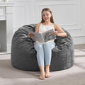 Hobestluk 3FT Bean Bag Chair Giant Bean Bag Chairs for Adults Large Bean Chairs with Removable Cover, Beanbag Chair with Filler, Adult Bean Bag Chairs for Living Room, Bedroom-Ruum Studio Home
