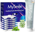 MySmile 7 Treatment Prefilled Teeth Whitening Trays 12% Hydrogen Peroxide and Fluoride Free Nano Hydroxyapatite Toothpaste Combo for Sensitive Teeth Relief, Enamel Repair and Teeth Remineralization-Ruum Studio Home