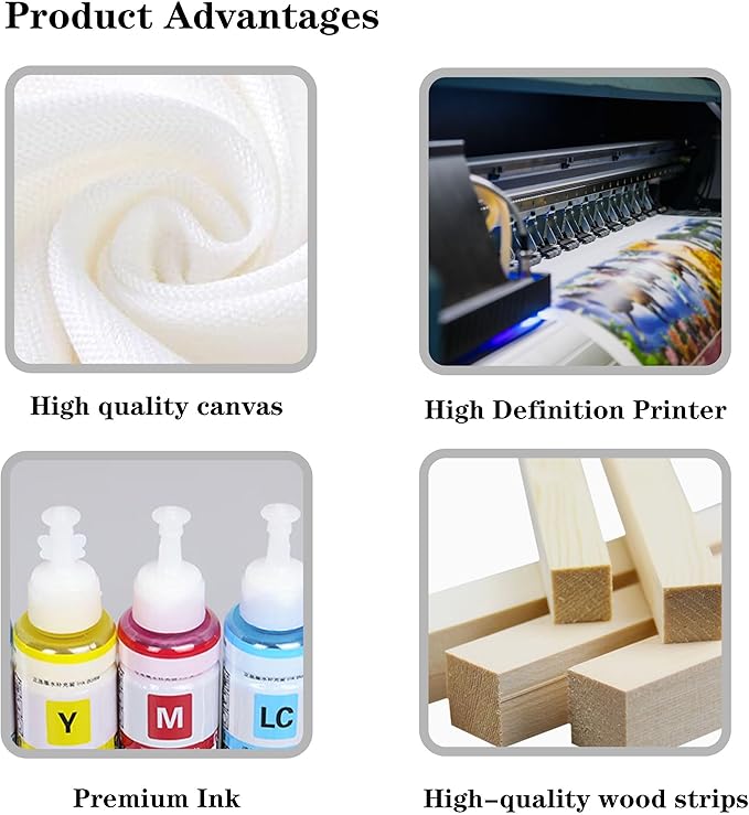 Natural Landscape Wall Art for Living Room Farmhouse Canvas Wall Art Prints Vintage Home Office Decor 20 x 40 Inch-Ruum Studio Home