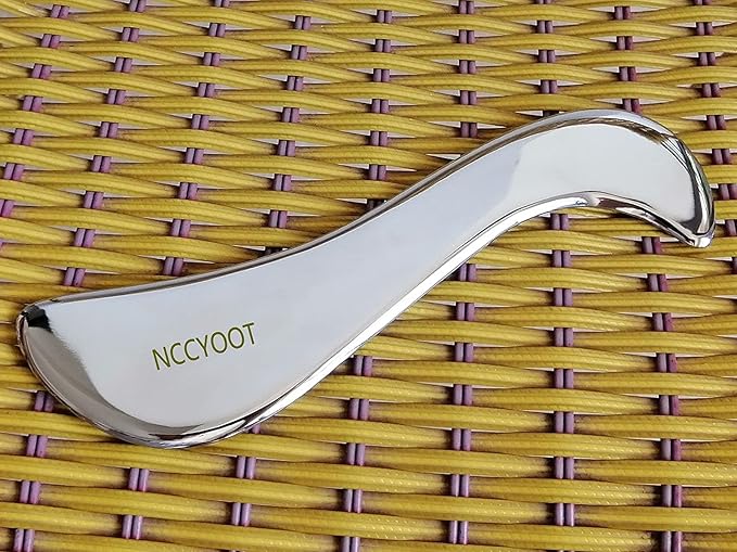 Gua sha Tool gua sha Stainless Steel iastm Tool Gussha Massage Tool Muscle Scraping Tool for Soft Tissue Therapy and Reduce Arms,Back, Legs, Neck Muscle Pain(XSS)………-Ruum Studio Home