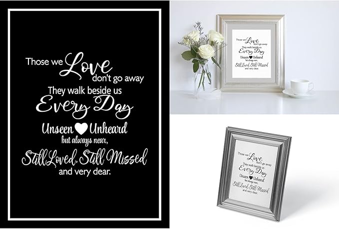 The Wind Chime CO Memorial Wind Chimes, Sympathy Wind Chimes Gift for The Loss of A Loved one, Home Decor Outdoor Garden, Soothing Melodic Tones with Mute Option.-Ruum Studio Home