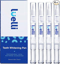 Luelli Teeth Whitening Pen, 20+ Uses - Travel Size Professional Tooth Whitener Serum, Extra Strength Organic Teeth Bleaching Gel for Sensitive Teeth, Instant Stain Removal, Simply White Smile, 4 Count-Ruum Studio Home