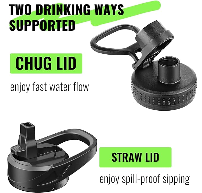 64 oz Glass Water Bottle With Straw and Handle, Half Gallon Sports Motivational Water Jug Flask with Silicone Sleeve, Large Water Cup with Time Marker for Travel, Gym, Army Green-Ruum Studio Home