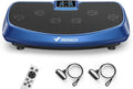 MERACH Vibration Plate Exercise Machine, 3D & 4D Vibration Plate with 2 Tension Ropes LED Display, Whole Body Vibration Platform for Women Men, Exercise Equipment for Home-Ruum Studio Home