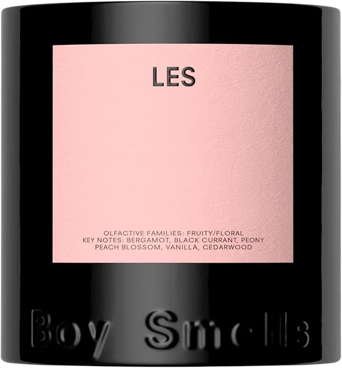 Boy Smells Les Scented Candle for Men and Women, Coconut, Beeswax, & Soy Candle Blend, Aromatherapy Candles for Home, 8.5 oz Jar, 50 Hour Burn-Ruum Studio Home