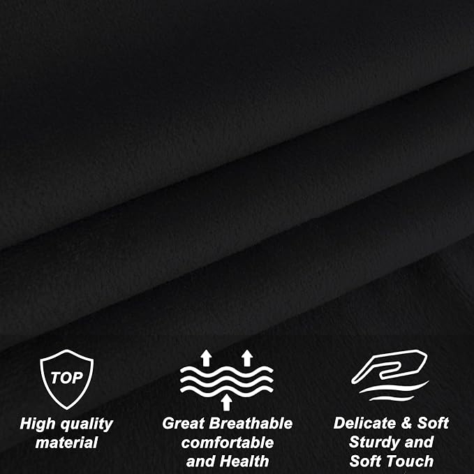 Velvet Upholstered Headboard King/Cal King Size Latest Model Wall Mount, Bed Frame Mount, Featuring High-Density Sponge Padding, Luxury Texture Easy Assembly Comfort and Style-Black-Ruum Studio Home