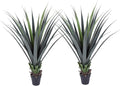 44inch Artificial Agave Plant Potted Plants Fake Agave Plant for Home Office Garden Indoor Outdoor Decoration (2PACK)-Ruum Studio Home