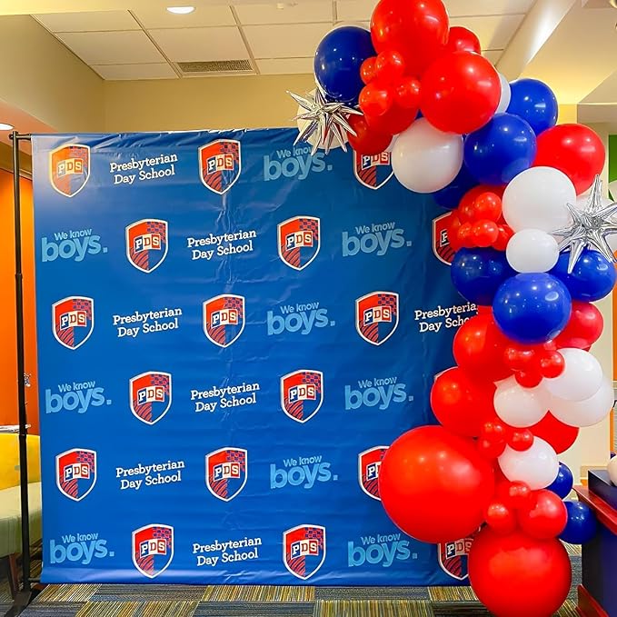 130pcs Red White Blue Balloons Different Sizes 18" 12" 10" 5" Party Latex Balloons for Birthday Graduation 4th of July Independence Day Anniversary New Year Holiday Party Decorations-Ruum Studio Home