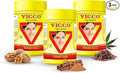 Vicco Vajradanti Herbal Tooth Powder, Classic Ayurvedic Blend with 18 Herbs & Barks, 3.53 oz (Pack of 3)-Ruum Studio Home