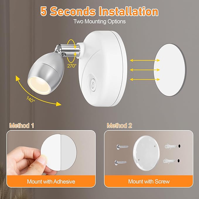4 Pack Wireless Spot Lights Indoor, Battery Operated Uplighting, Mini Spotlight with Remote 3CCT Tree Lights Indoor, Accent Wall Lights for Display Plant Picture Dartboard-Ruum Studio Home