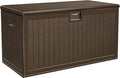 YITAHOME 150 Gallon Double-Wall Deck Box with Side Handles, Outdoor Large Storage for Patio Furniture Cushions, Garden Pool Accessories, Water Resistant & Lockable-Ruum Studio Home