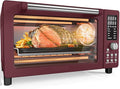 Nuwave Bravo Pro Smart Air Fryer Toaster Oven Combo, 12-in-1 Functions with Quicker & Even Crisp Technology, 1800W, 50-450°F, PFAS-Free, 21QT, Cinnamon-Ruum Studio Home
