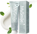 MySmile Fluoride Free Toothpaste, Nano Hydroxyapatite Toothpaste for Sensitive Teeth, Strengthens Enamel, Remineralizes & Whitens Teeth, Freshens Breath for Adults, SLS Free, Natural Misty Mint, 4.2oz-Ruum Studio Home