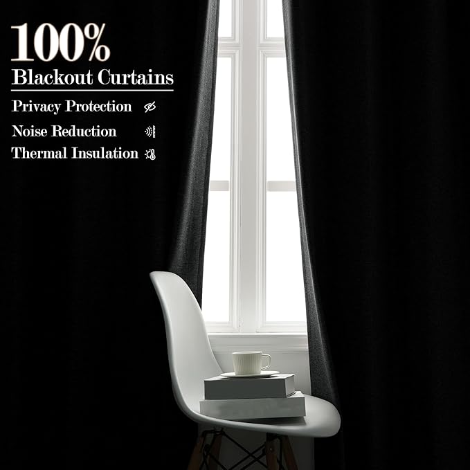 150 Inches Extra Wide Room Divider Draperies, Pinch Pleat Drapes, Absolutely Blackout Sliding Door Drapery, Total Privacy Ceiling Track Curtains, 150" W by 84" L, Mid Grey (1 Panel)-Ruum Studio Home