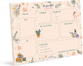 Bliss Collections Daily Planning Pad, To Do List Notebook - Beautiful - Undated Tear-Off Sheets Notepad - Day or Work Calendar, Organizer, Scheduler for Goals, Tasks, Ideas - 8.5" x 11", 50 Sheets-Ruum Studio Home