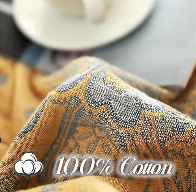MSGKV Boho Throw Blanket Summer Blanket 100% Cotton Boho Couch Cover,Versatile Knit Woven Blankets,Super Soft Warm & Decorative Blanket for Chair Bed Sofa and Living Room,60''Wx 80''L-Ruum Studio Home