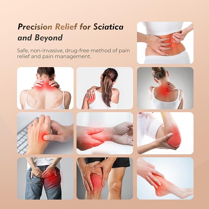 Microcurrent Lymphatic Drainage Massager for Legs Arms Belly, Body Sculpting Machine with Microcurrent, Cellulite Massage Tool,Light, Heat & Vibration, Promotes Circulation Skin Renewal-Ruum Studio Home