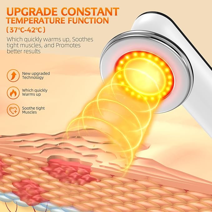 Body Sculpting Machine - Professional Cordless Cellulite Massager - Suitable for Belly, Neck, Leg, Hip, Arm-Ruum Studio Home