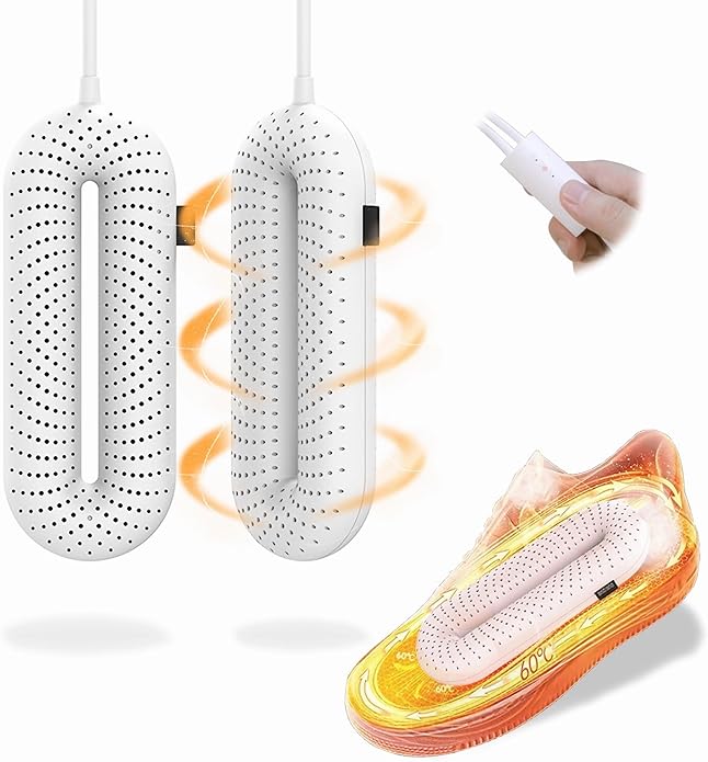 Boot Dryer Shoe dryer with 1532 heat dissipation holes 360° drying foot dryer eliminates bad odors 3 Timing-Ruum Studio Home