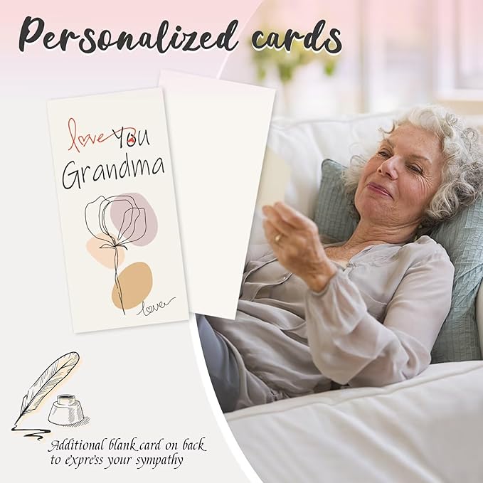 Gifts for Grandma, 25''Wind Chimes, Grandma Birthday Gifts for Grandmother from Granddaughter Grandson Grandkids, Mothers Day, Thanksgiving, Christmas Day Gift Ideas for Love Rreminder-Ruum Studio Home